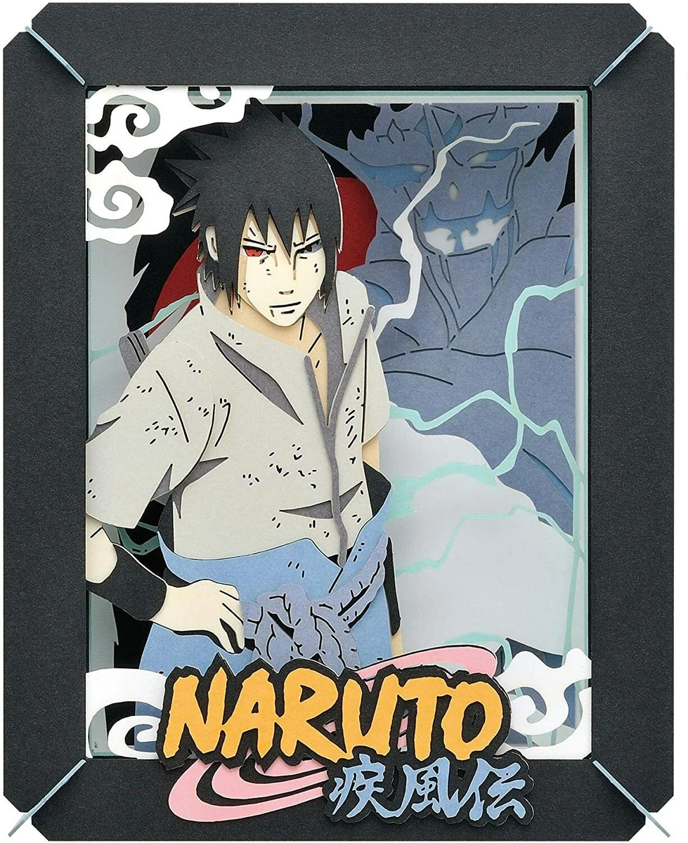 Como fazer o SASUKE CLÁSSICO de Naruto - DIY Papercraft 