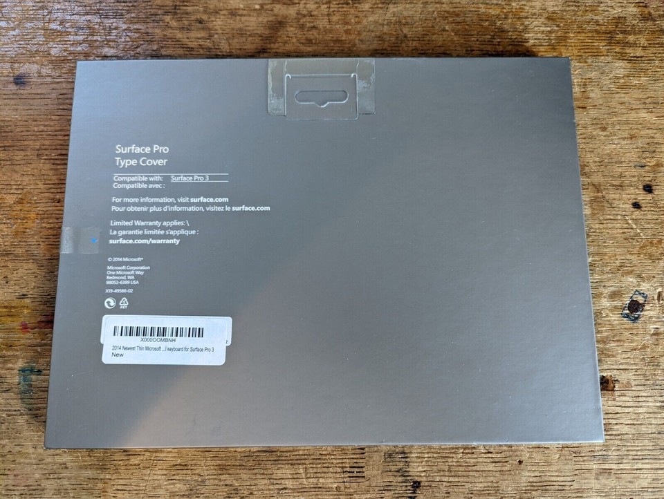 Microsoft Surface Pro 3 Model 1644 CYAN Type Cover Keyboard eBay