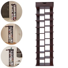 10 Tier Vertical Shoe Rack, Free Standing Shoe Storage Rack, Modern Shoe Rack