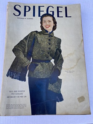 Vintage Spiegel 1951 Fall & Winter Catalog - Clothing, Toys, Dolls