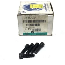 * 112 KERR LAKESIDE 25C87KCS 1/4"-20 x 7/8" Black Oxide Alloy Steel  Head Cap