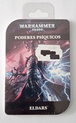 GW Warhammer 40,000 40K 46-02-03 03220104001 Psychic Powers Eldars Wargames