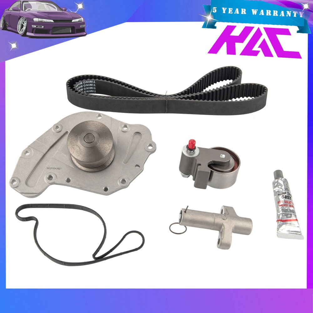 Timing Belt Kit Tensioner Water Pump for 05-10 Dodge Chrysler VW 3.5L 4.0L