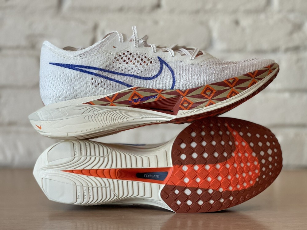 Nike ZoomX Vaporfly Next% 3 PRM BRS Blue White Mens Running Shoes Size 12.5