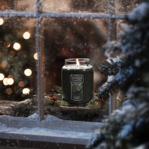 Balsam & Cedar Original Large Scented Jar Candle, 22 oz - Picture 7 of 7
