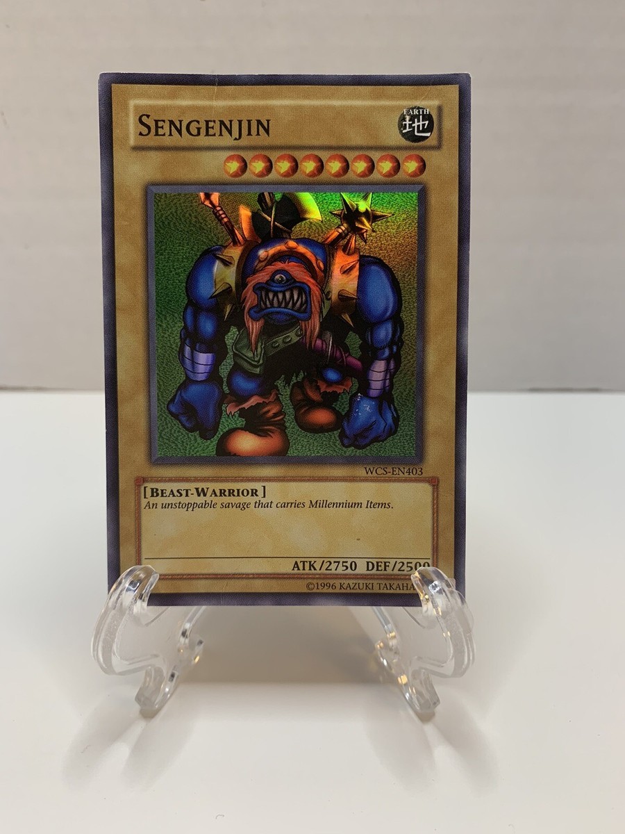 遊戯王　千年原人 　SENGENJIN wcs-en403　世界大会　wcs 遊戯王 千年原人 SENGENJIN WCS WCS-EN403 PSA6 - メルカリ