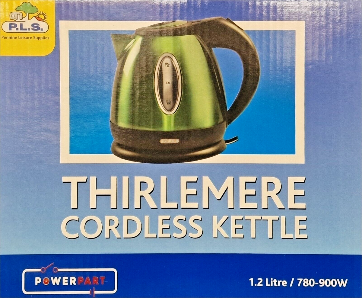 Caravan Low Wattage Kettle Cordless THIRLMERE GREEN