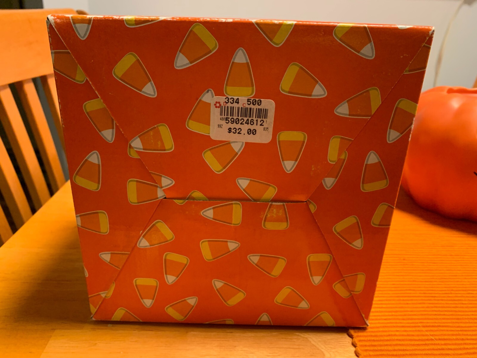 Department 56 Halloween Jack-O-Lantern Light Up Moving Mouth Black Cat Eyes Box