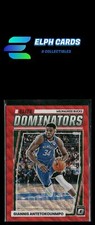 2022-23 Donruss Optic #21 Giannis Antetokounmpo Elite Dominators Red Wave