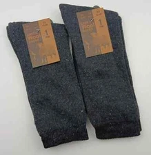 3 pairs of Lamb's Wool Socks Men's UK 6-11 Grey,red/ orange