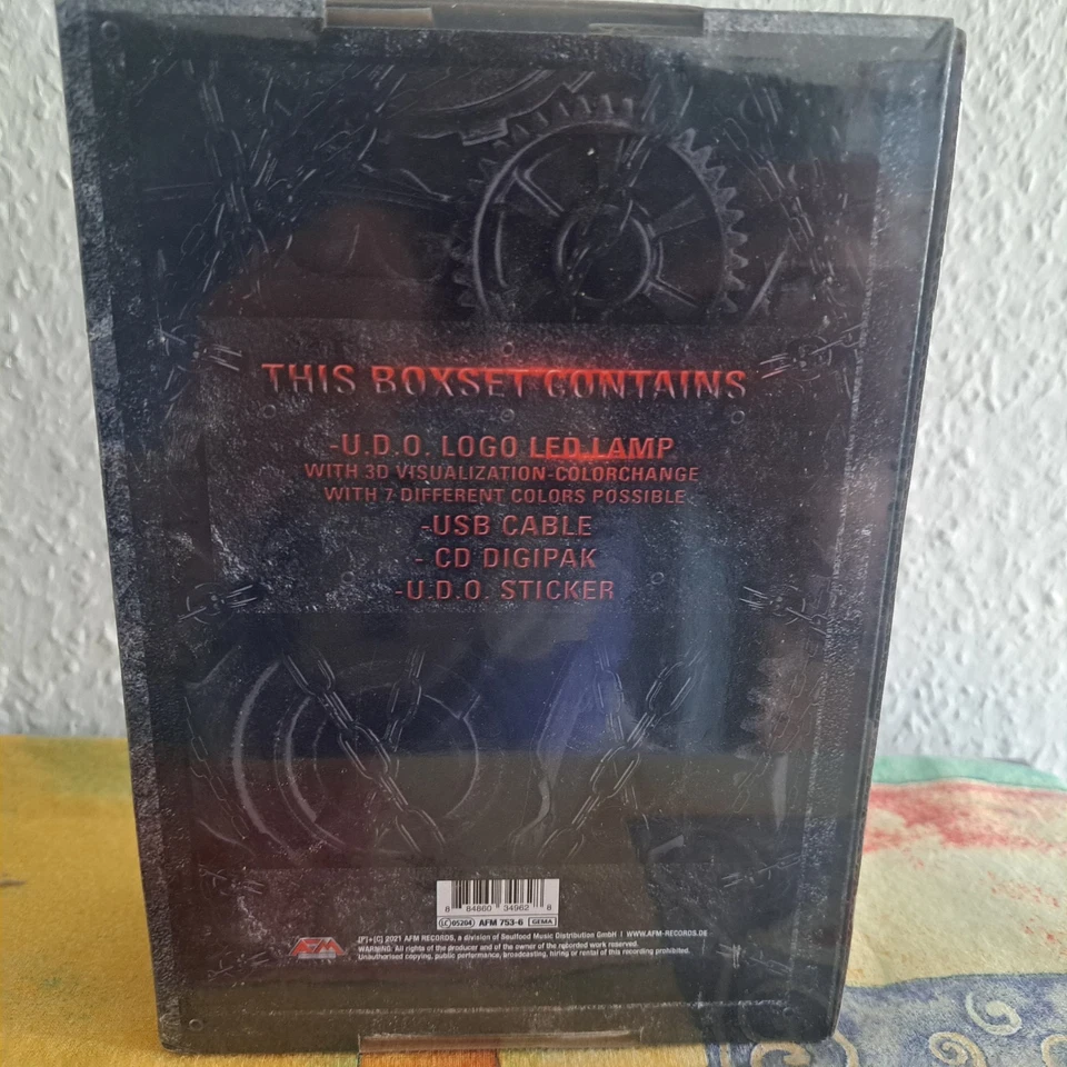 U.D.O. - Game Over, Limited CD, Boxset + merch - Bild 2 von 2
