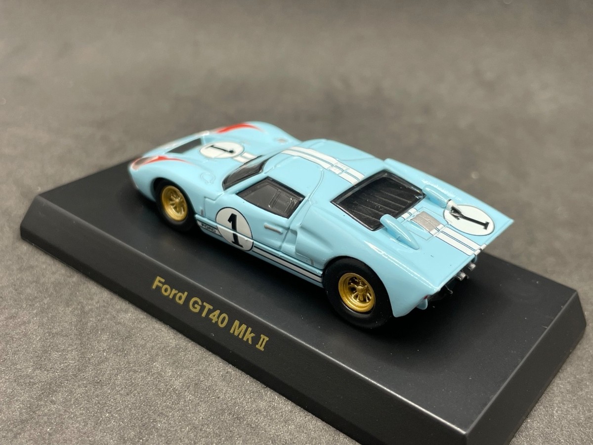 Kyosho 1/64 USA collection Gulf Ford GT40 Mk2 #1 Le Mans diecast