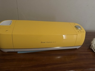 Cricut Explore Air 2 Electronic Die Cutting Machine Yellow Craft