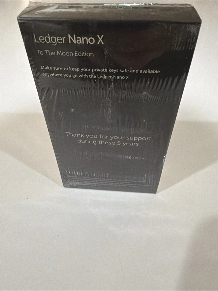 Edición Limitada Ledger Nano X To The Moon Crypto Hardware Cartera Nueva/Sellada Foto 3 de 4