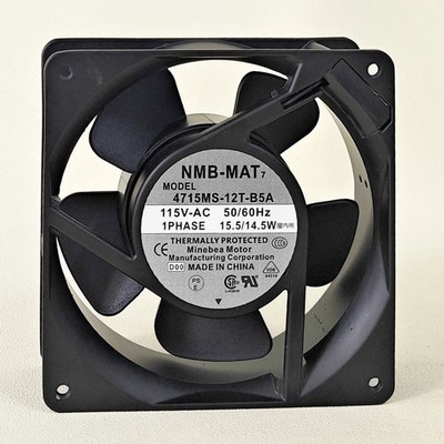 1PCS New   4715MS-12T-B5A AC115V 15.5/14.5W cooling fan #as