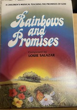 Children's Musical Rainbows  Promises by Louie Salazar 1985 Gospel Publishing
