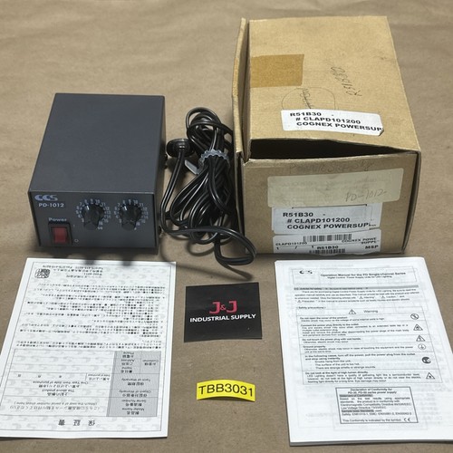 NEW IN BOX- Cognex CLA-PD1012 / PD-1012 Power Supply Module 100-120V~ + WARRANTY