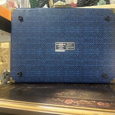 Crosley CR6249A-FM1 Keepsake Portable USB Turntable Vinyl Record Player Blue