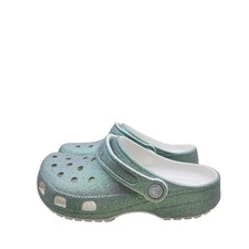 Crocs Kids Classic Iridescent Glitter Classic Clogs Size J3