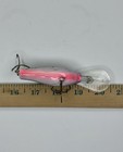 Vtg Pre Pradco Bandit 400 Series Crank Bait Fishing Lure Pink Purple Tiger — photo 7