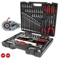 KS Tools 1/4 +1/2 CHROMEplus Universal Tool Series 97pcs Tool Set