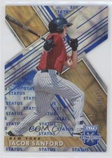 2019 Panini Elite Extra Edition Status Blue Die-Cut 38/75 Jake Sanford Jacob 0q3