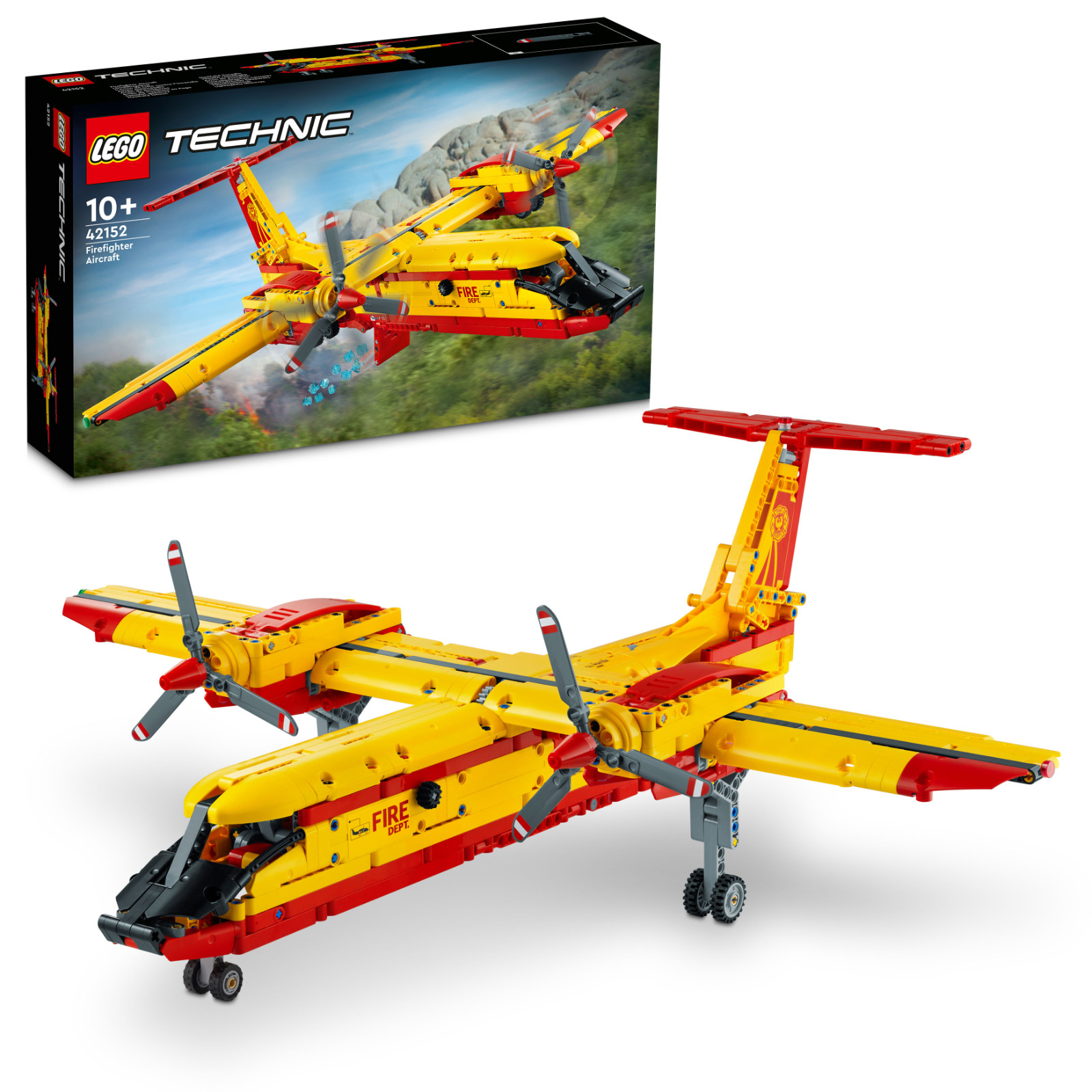 Lego Technic Löschflugzeug 42152 1134 Teile - Bild 7