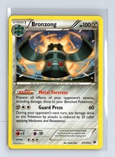 Bronzong 2016 61/124 Rare Pokemon Fates Collide FCO