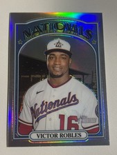 2021 Topps Heritage - Victor Robles #470 Chrome Refractor /572