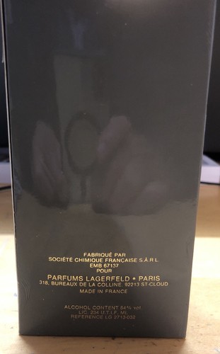 KARL LAGERFELD KL PARFUM 100ml Eau De Toilette Spray Vintage - Photo 3/3