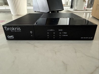 Araknis Networks AN-110-RT-2L1W Gigabit VPN Router with Power Cable-2L1W