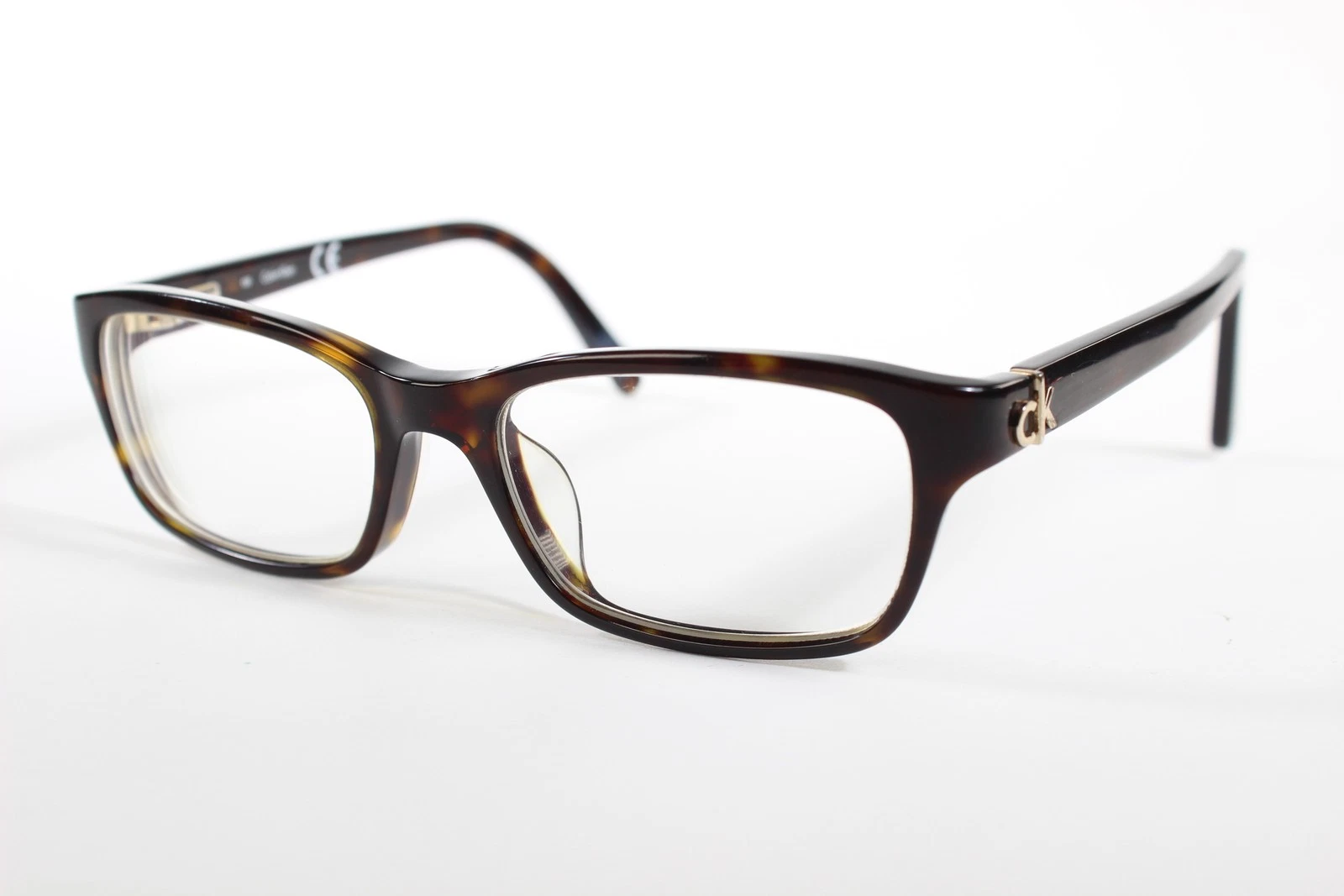 Calvin Klein Eyeglasses CK 569 Women Tortoise Full Rim Plastic Glasses Frames