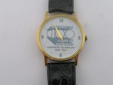 Vintage Watch Carpenter Technology Logo 100 Years Working