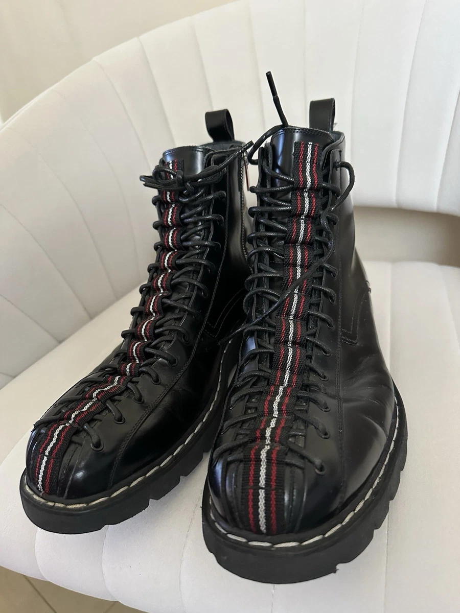 昌 　Dior homme ベルクロコンバットブーツ　サイズ43 Dior Homme コンバットブーツ ディオール オム