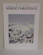 Irving Berlin's White Christmas Sheet Music Piano Vocal Guitar 