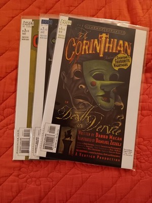 Vertigo The Sandman Presents The Corinthian Death in Venice Lot Macan English