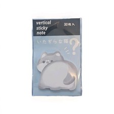 Cute Cartoon Animal Ass Sticky Notes 30Sheets Cat Memo Pad Notepads Thick Paper