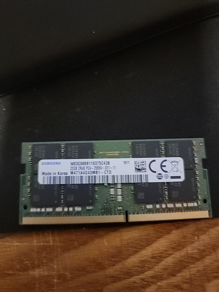 M471A4G43MB1-CTD SAMSUNG 32GB 2RX8 PC4-2666V SODIMM - Image 4 of 4