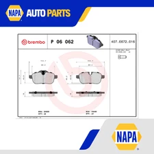 Brake Pads Set Rear P06062 Brembo 34216788275 24560 24559 D14338550 Quality New