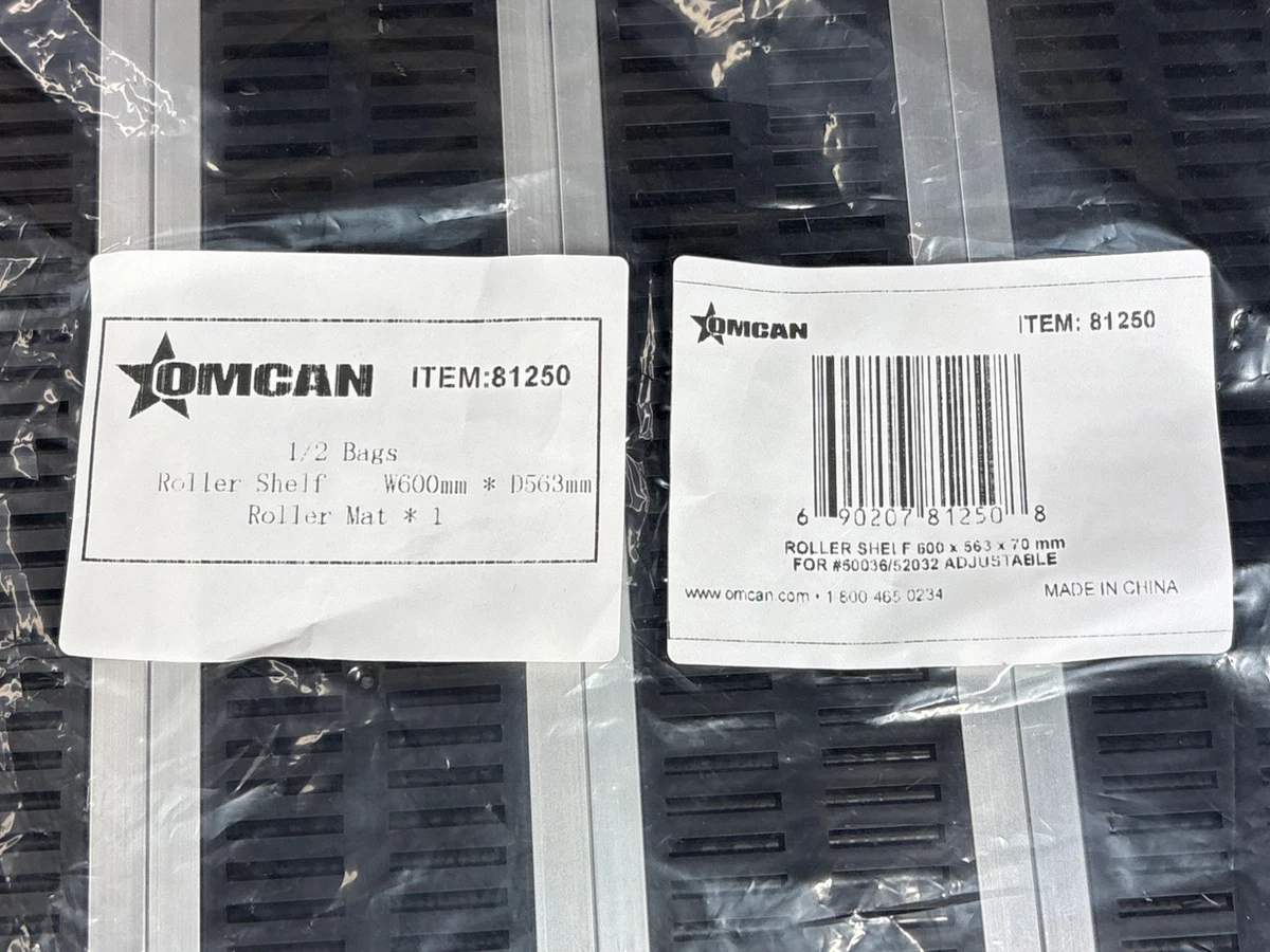 OMCAN 81250 Gravity Feed Roller Shelf 23.6x22.2 Commercial Cooler photo 5