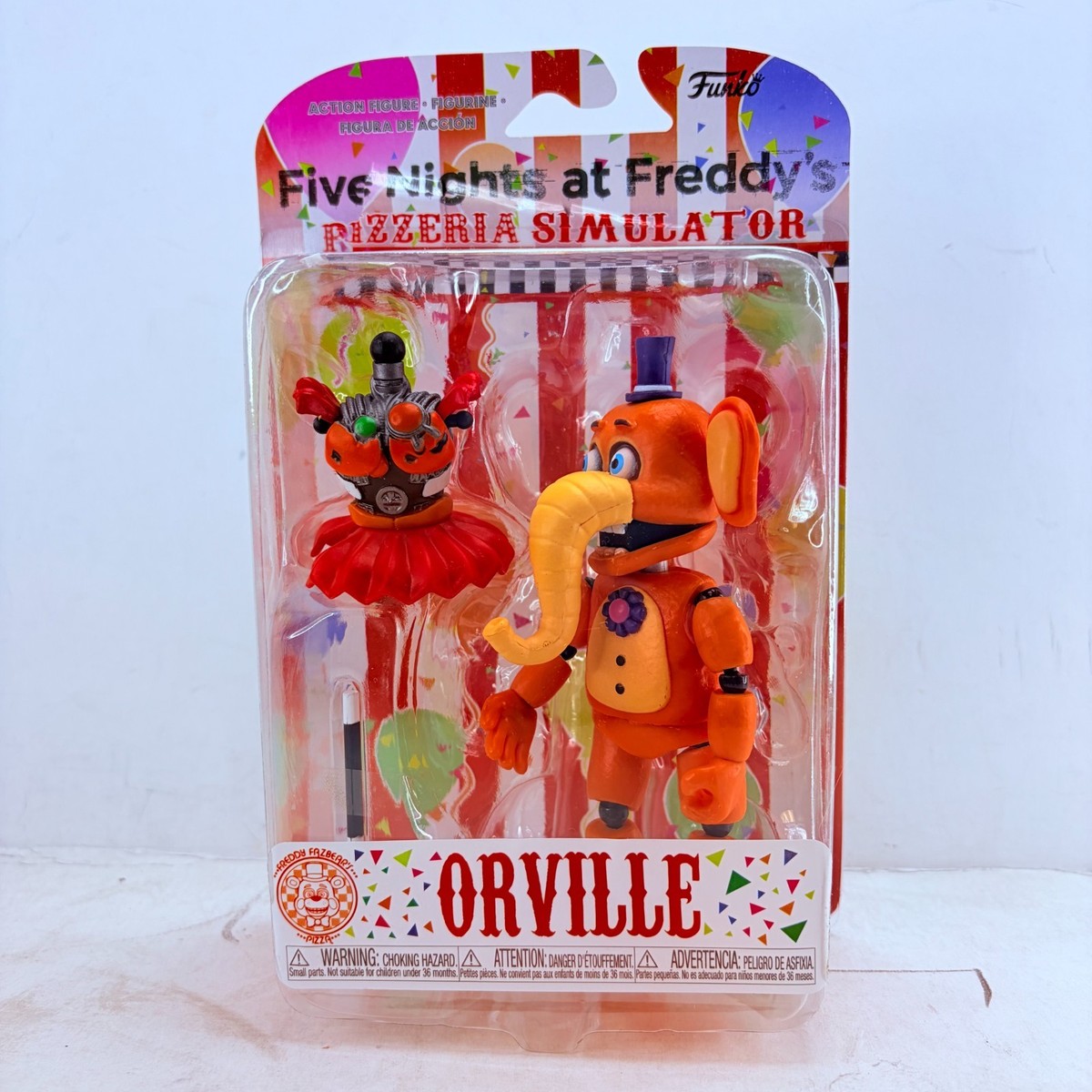 Five Nights At Freddy FNAF Pizza Simulator Orville Elephant 5