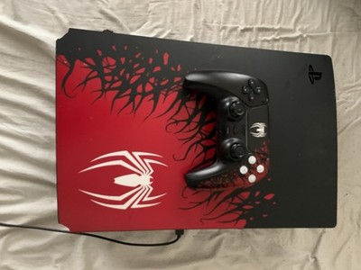 Sony PlayStation 5 Spider-Man Edition Console Red Black Wi-Fi with Controller