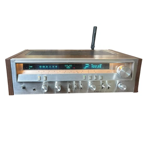 Vintage 1980 Pioneer SX-3700 AM/FM Stereo Receiver 290W AC 120V 60Hz 360VA