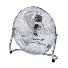 NEW! 20" Chrome High Velocity Industrial 3 Speed Free Standing Large Gym Fan