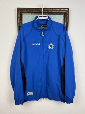 Vintage 2000's Legea Bosnia And Herzegovina Football Jacket Track Top Size XL