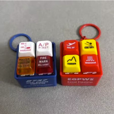 Pilot Warning Simulator Keychain Boeing 737 EGPWS Sound Keyring Stress Relief
