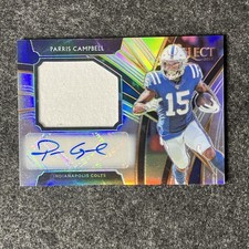 2019 Select - Jumbo Rookie Signature Swatches Parris Campbell /49 (AU, MEM, RC)