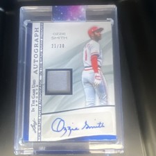 Leaf 2025 In The Game Used Ozzie Smith Autograph Game-Used Memorabilia 21/30