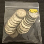 lot of 20 Ben Franklin Silver Half Dollars