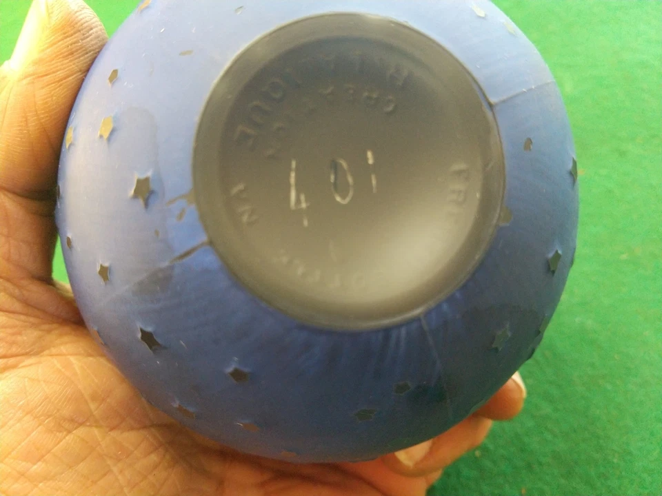 Flacon vide LALIQUE pour WORTH 1924 - Dans la Nuit - 13 cm - No Juice - Boule - Photo 4/4